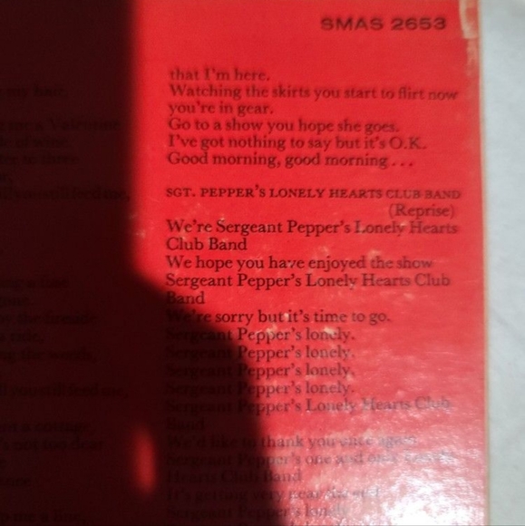Vintage 1st press Beatles Sgt Peppers Lonely Hearts Club Band SMAS 2653 - Picture 3 of 7